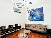 Wartezimmer der Praxis